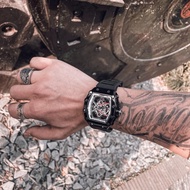 Fgf Richard Watch Hollow Non-Mechanical Watch Men's Genuine Top Ten Brands Men Wormhole Concept Non-