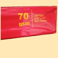 ✼ ۞ ❂ Hardcopy Bond paper short (8.5 x 11.5 inches)  1 ream 500 pcs