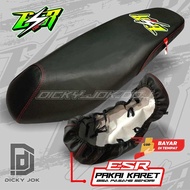 Cover Jok Motor Esr Warna (Pakai Karet) Bisa Pasang Sendiri #Beat,Vario,Scoopy,Pcx,Nmax,Aerox