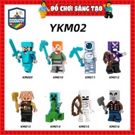 My World Open World game character minifigures - Creative Toys - YKM02