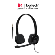 Tai nghe chụp tai Logitech H151 - 1 jack 3.5mm Mic khử giảm tiếng ồn âm thanh nổi