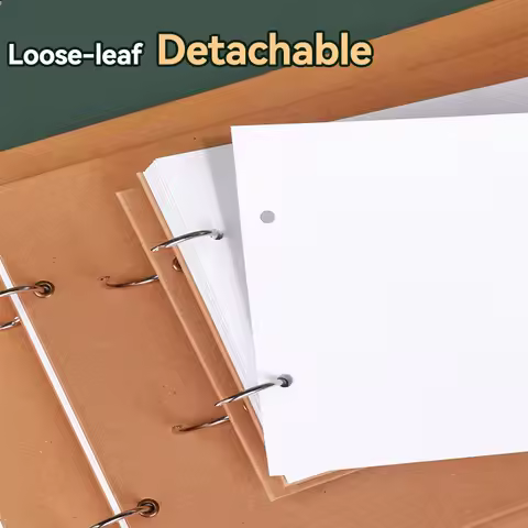 8K/A4/A5 Spiral Bound Artist Sketchbook 300g Think Blank Card Paper Drawing Pad for Art Students Ske