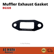 T328 BG328 Muffler Exhaust Gasket Brush Cutter Mesin Rumput