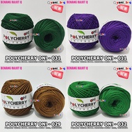 POLYCHERRY POLYCHERRY Knitting Yarn/ Onitsuga Polyceri Onitsuga Knitting Yarn/ Poly Yarn D 18 small 