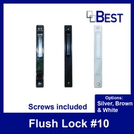 Flush Lock # 10 for Sliding Window Door