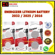 ENERGIZER LITHIUM BATTERY/ENERGIZER BATTERY/2032/2025/2016/ (1PKT-2PCS BATTERY)