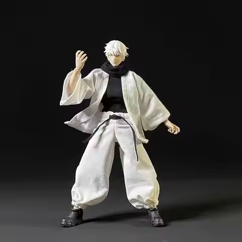 Jujutsu Kaisen Anime Shinjuku Battle Satoru Gojo Shf Handmade Clothes Clothing Is Suitable for 1/12 