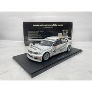 Autoart 1/18 BMW 320i WTCC 2005 #43号 Original Package Brand New Product Buy It Always In Box Storage