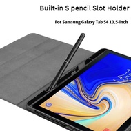 For Samsung Galaxy Tab S4 10.5 inch Case SM-T830 T835C T837V Tablet Casing With S Pen Slot Holder Mu