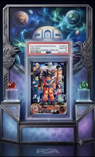 PSA 10 - 2021 SUPER DRAGON BALL #ASEC2 SON GOKU HRS BM11 INVINCIBLE HERO CP PSA 10 GEM MT Japanese