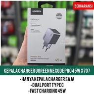Ugreen Nexode Pro 45W X707 Charger Head 1 Year Official Warranty 45W Ugreen Nexode Pro Charger Head 