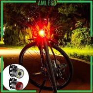 [Amleso] Bike Lights Front and Back, Warning Lights, Commuting/Road headlight and Easy
