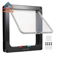 For Cat& Puppy Safety Gate Flap  ABS Plastic Dog for Cat Flap Door XL Size