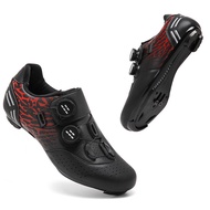 2024 New professional road cycling shoes Adult cycling shoes SPD/MTB bike self-locking shoes Large size 37-48