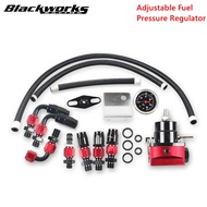 Adjustable FPR AN6 Fitting EFI Fuel Pressure Regulator For 7MGTE MKIII with Hose Line Fittings Oil 1