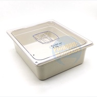 Food Pan With Transparent Cover Buffet Tray, Bekas Makanan