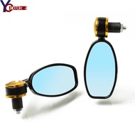 For Honda CB750 CB 750 Kawasaki Z900 2018 Yamaha TMAX 530 500 Cafe Racer Motocross Mirror Handle Bar