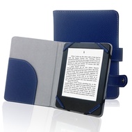 Book Style Litch Pu Leather Case Cover for 6" ebook Reader Case Cover for Sony/kobo/Pocketbook/Nook/