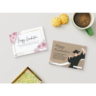 GRADUATION GREETING CARD THANK YOU CARD ART PAPER