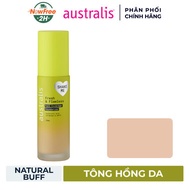 Kem Nền Australis Bắt Sáng Che Phủ Cao Màu Natural Buff 30ml