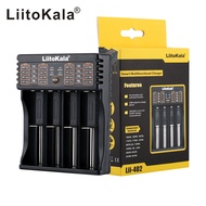 /LiitoKala Battery Charger USB 4-Slots Ni-MH AA AAA Li-ion 18650 26650 16340 21700 Smart Charger. 8