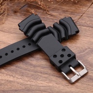 20mm 22mm 24mm Diver Watch Strap Men Sport Waterproof Thicken Silicone Wrist Band Bracelet Accessories Belt for Seiko Water Ghost Watchband
