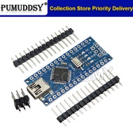 1PCS USB CH340 Nano V3.0 Gold-plated ATmega328P Controller Board Compatible For Nano CH340 USB Drive