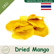 The Nuts Warehouse Dried Mango 1kg Imported from Thailand Great Quality Healthy Nutritious Guilt Free Dried Fruit Snack Helps in digestion Promotes Healthy Gut Boosts Immunity Promotes eye health Lowers Cholesterol