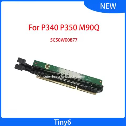 5C50W00877 Tiny 6 Expansion Card for ThinkStation P340 P350 M90Q 0 Riser PCI E Graphic Card Adapter 