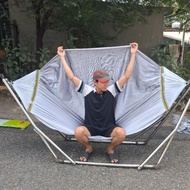 DI LOI Large Export Mesh Hammock 2 Layers 60cm Steel Rolled High Quality Thick Hammock Net, VIP Hamm