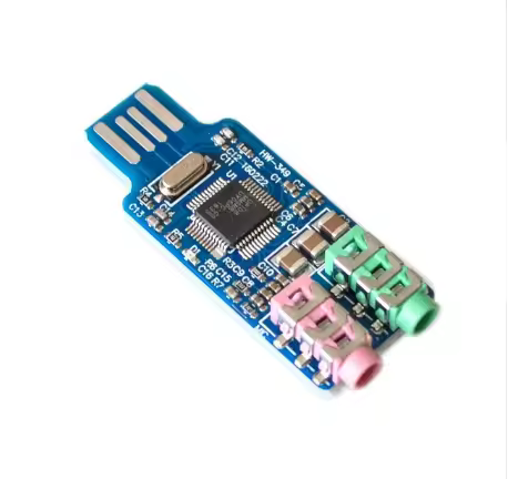Driverless USB Sound Card Computer External Sound Card Module Laptop Sound Card CM108 USB Sound Card
