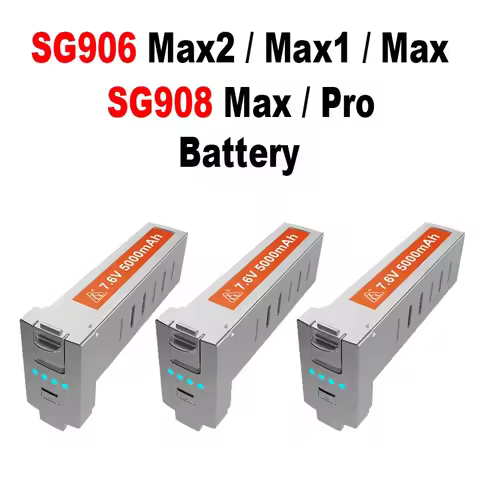 ZLL Drone SG908/SG906 Max Battery SG906 Max1 4K Profesional Camera Drone Battery 7.6V 3400mAh/5000mA