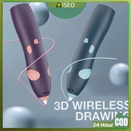 Wireless 3D Stereoscopic Printing Pen 3D Printer Arts Pen Making Doodle Arts Crafts / Free PCL Filam