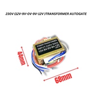 230V Autogate Transformer 12V-9V-0V-9V-12V DC ARM Swing/FoldingGate Motor