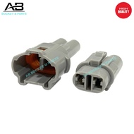 2 Pin Toyota (Male+Female) Socket Connector