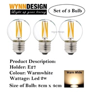 [3pcs-4W G45] LED Bulb for Pendant Light Ceiling  Led Bulb Ping Pong Bulb