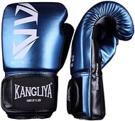 Boxing gloves Fight Gloves,6Oz 8Oz 10Oz 12Oz Boxing Gloves for Training Punching Sparring Punching Bag Boxing Bag Gloves for Adults And Children,Black,6oz (Color : Blue, Size : 8oz)