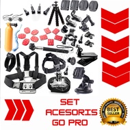 SJCAM Complete Accessories Full Set For Action Cam Xiaomi Yi Go Pro Brica Sjcam5 Akaso V50x Ezviz S1