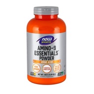 NOW Foods Amino-9 Essentials Powder 330 g — 9 essential amino acids, unflavored, non-GMO, gluten-fre