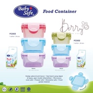 Baby Safe - Food Container Contents 3 || 60ml - FC002 || 150ml - FC003