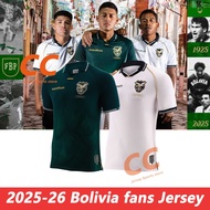 S-XXXXL        Bolivia Soccer Football Jersey Sports T shirt Men's Jerseys 2025-26 Top Quality S-4XL