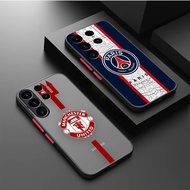 Phone Case Football Club Paris Manchester For Samsung A32 A33 A50 A51 A52 A53 A70 A71 A72 A73 A75 A8