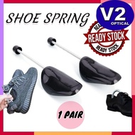 (1 pair) Shoe Spring Shoe Tree Shoe Hold Support Spring Rod Sneaker Tree Plastic Holder With Spring