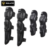 Motorcycle Knee Shin Guard Anti-Slip 2 in 1 Protector Elbow Pads Adjustable Dirt Bike Gear Armor Set