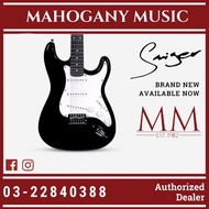 Smiger L-G1M Strat Black Electric Guitar