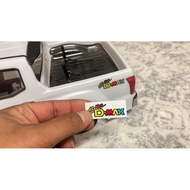 D-MAX RC STICKER CABIN SHELL - ALL NEW DMAX