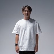 Heavyweight Studio T-Shirt 8s 320 Gsm Oversize Super Heavy White Font Grey