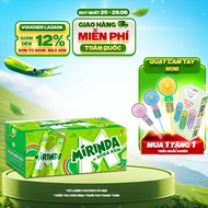 [SALE 25.6] Thùng 24 Lon Nước Ngọt Có Gaz Mirinda Soda Kem (320ml/lon)
