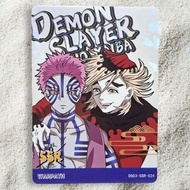 Demon Slayer Akaza Doma SSR CCG Card