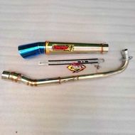 Daeng Sai4 exhaust for Ex5 wave 100 Kriss 100/110/125 c70 c80 kacay lagenda 110 srl 110